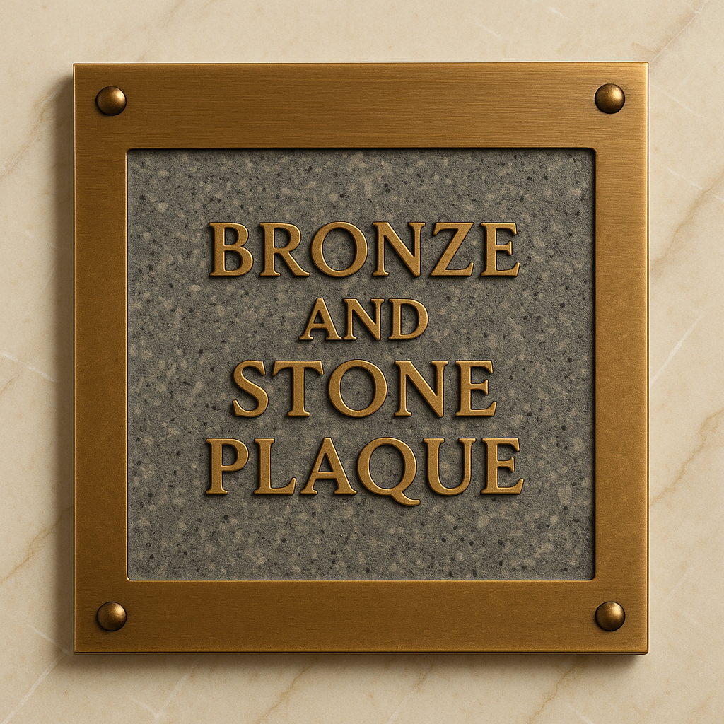 Multi-Material Plaque